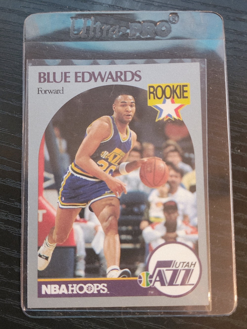 Blue Edwards Rookie Card in Blue - Utah Jazz